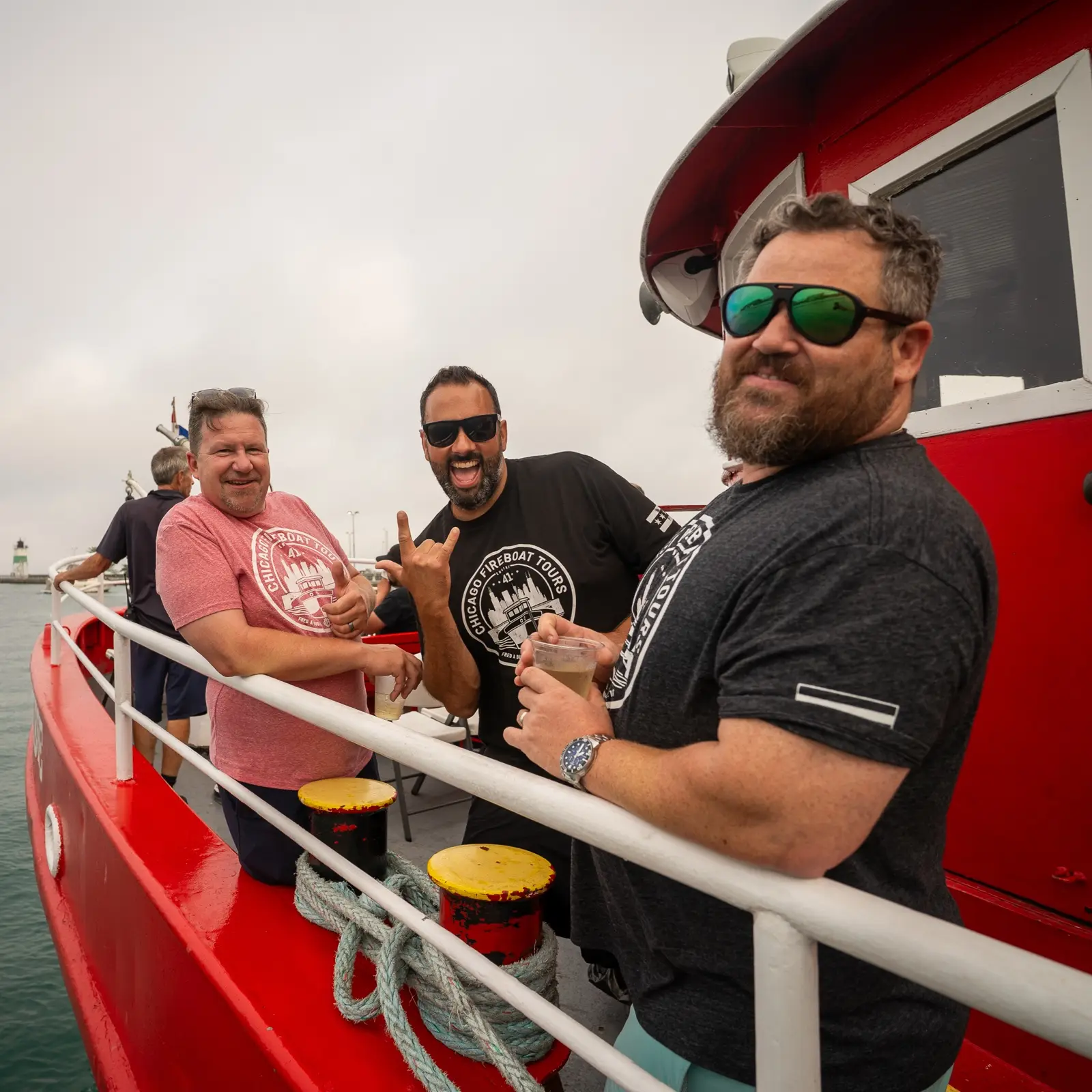 Scene from the 2025 Chicago Pizza Cruise